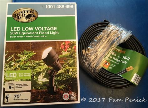Install low-voltage outdoor lighting and create a welcoming glow - Digging