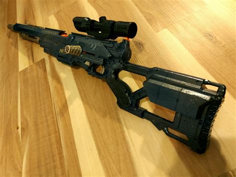 The Golden Longstrike : r/Nerf