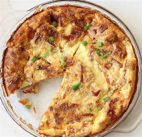 Bacon and Swiss Quiche - Ambers Kitchen Cooks