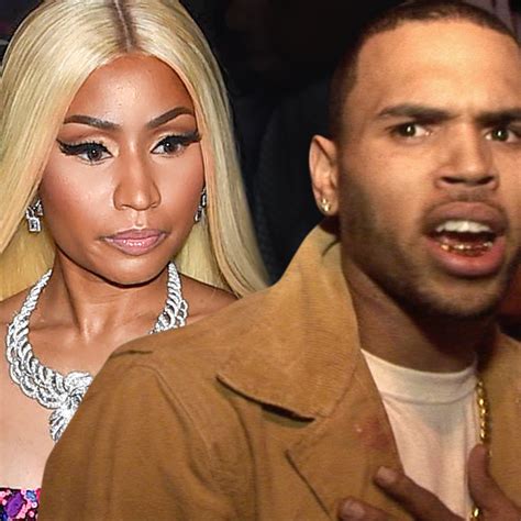 Nicki Minaj Kust Chris Brown