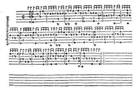 Encyclopaedia of Tablature | John Griffiths Vihuela Lute Guitar