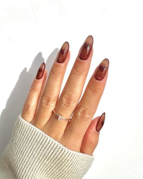 23+ Stunning Brown Ombre Nail Designs For 2024 - DrExplains