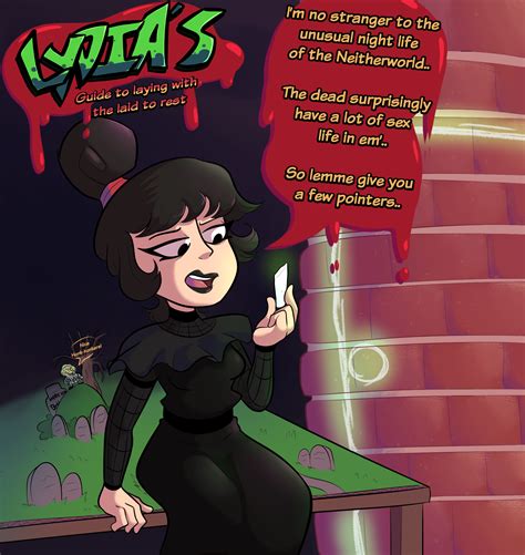 Lydia Deetz Mini-Comic by GameTimeAsia on Newgrounds