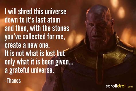 20 Powerful Thanos Quotes From The Marvel Cinematic Universe