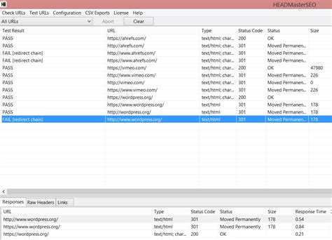 check canonical url redirects