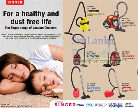 Singer Vacuum Cleaners Offers 15 Jan 2013