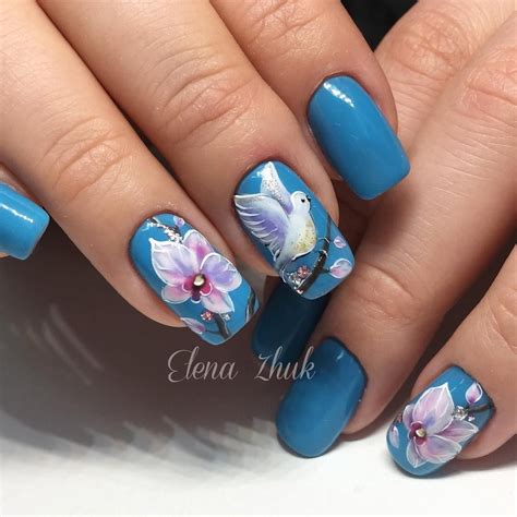 #ногти #маникюр #кемеровоногти #кемероводизайнногтей #орхидея # ...