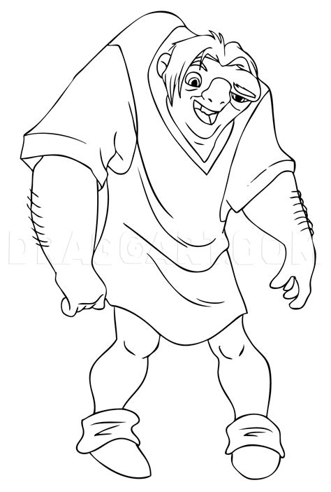 How To Draw Quasimodo Step By Step Disney Characters - vrogue.co