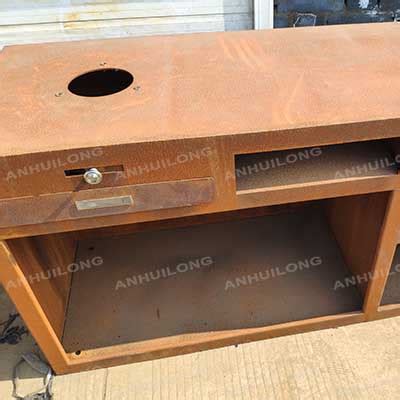 Customized Manufacturer Portable Charcoal Bbq--AHL Corten Steel