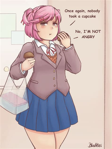 Natsuki's growing frustration 1/4 by Bludkus on DeviantArt