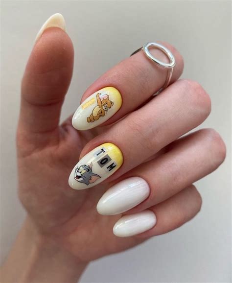 Круглые Ногти акварельные капли для | Short acrylic nails, Manicure ...