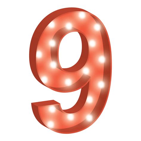 Number 9 Png