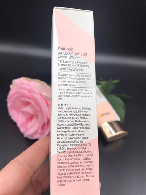 HEIMISH Artless Glow Base SPF 50+ PA+++ отзыв | Обзоры косметики