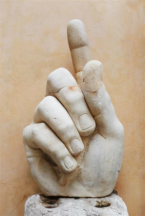 hand statue      hand statue stock