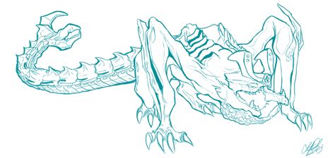 Otachi Sketch by NillaKiwi on DeviantArt
