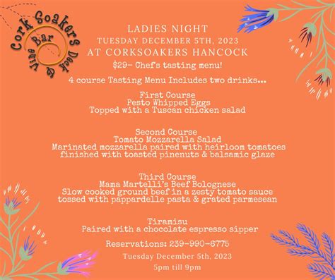 Ladies Night this week we... - Cork Soakers, Deck & wine Bar