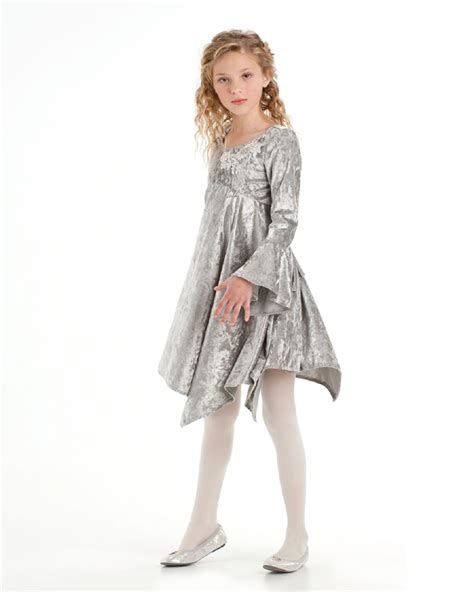 Kate Mack Rose Crush Velvet Dress | Biscotti and Kate Mack Children's Clothing Fall Winter 2018