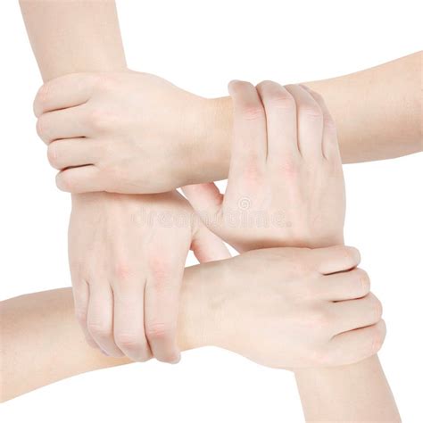 United Hands From Young And Old Stock Image - Image of family ...