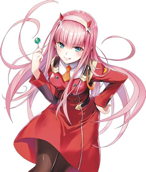 Download Anime, Darling In The Franxx, Zero Two - HD Transparent PNG
