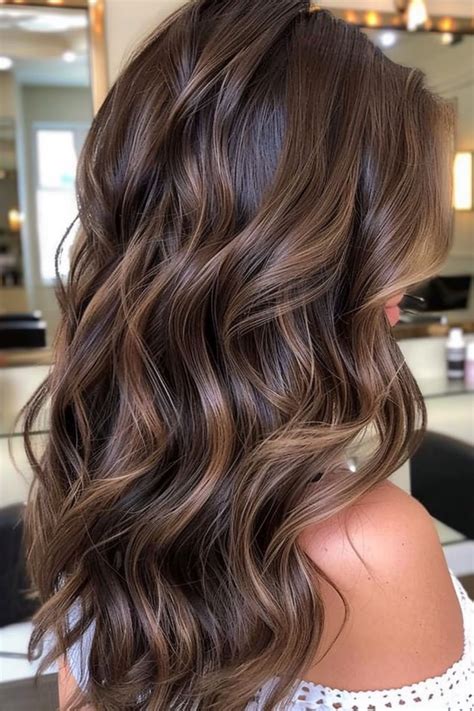 brown hair to balayage