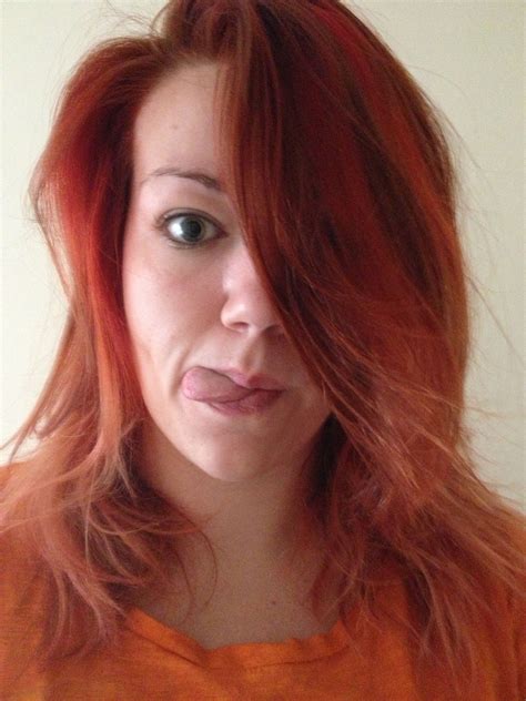 red/orange hair july 2013 Red Orange Hair, 50 Shades, Hair Color, July ...