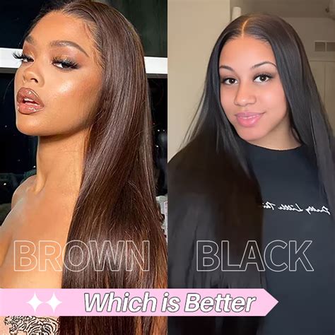 brown  black hairwhich