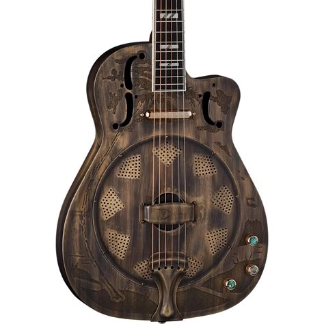Dean Thinbody Cutaway Acoustic-Electric Resonator Guitar | Musician's ...