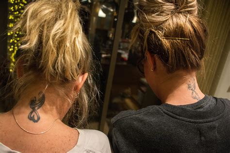 mother  daughter tattoo  splash  color tattoos flickr