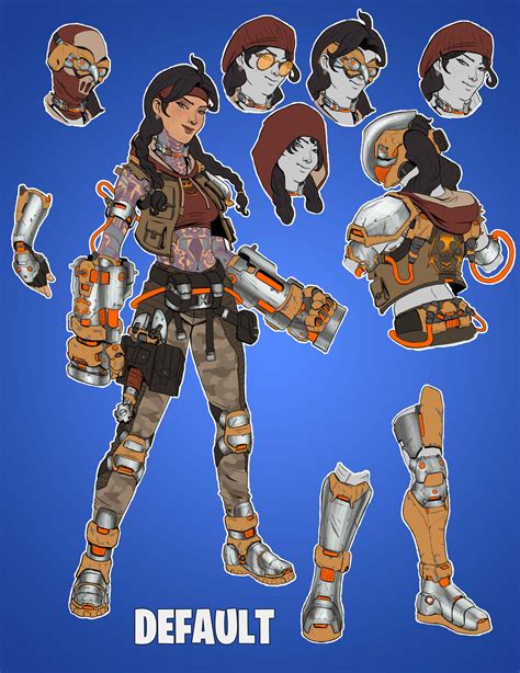 ArtStation - [FORTNITE fan concept] Master Engineer Jules