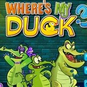 Игра Крокодильчик ищет уточек - играть онлайн бесплатно