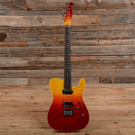 Freakquency Guitars MV-T Sunburst Fade – Chicago Music Exchange