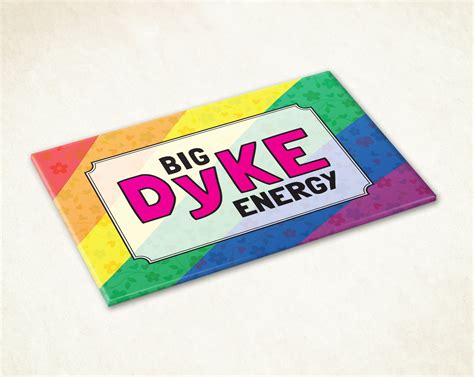 Dyke Lesbian Pride Flag Magnet | Etsy