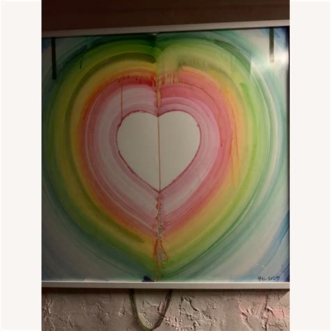 heart wall art aptdeco