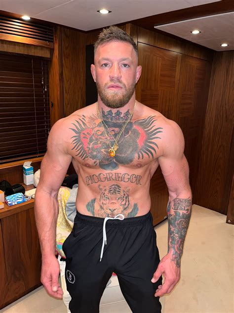 Conor McGregor shows off 'super heavyweight' physique ahead of UFC return