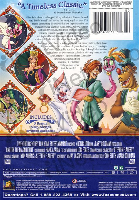 Bartok The Magnificent (Bilingual) on DVD Movie
