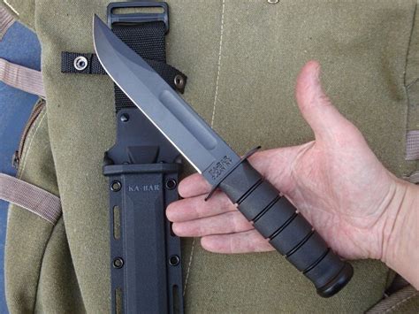 Нож Ka-Bar Black. Ка-Бар с рукоятью из кратона. Магазин Z-Knife.