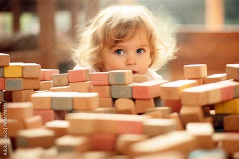 ai generated illustration   young child   curious