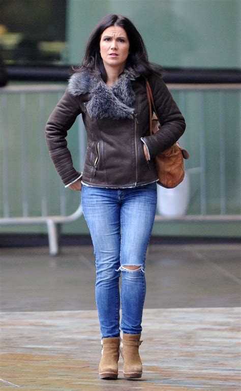 Susanna Reid in Tight Jeans - BBC Media Studios Manchester, February
