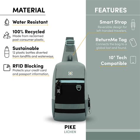 Pike | Anti Theft Travel Sling Bag | Sherpani