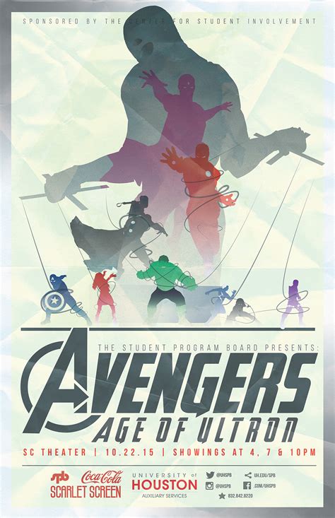 SPB: Avengers - Age of Ultron Movie Poster :: Behance