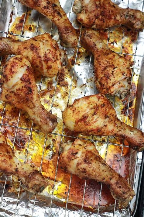 Oven Baked Chicken Drumsticks Recipe - Recipe Vibes