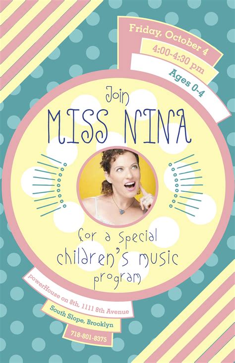 Sing-Along with Miss Nina – powerHouse on 8th