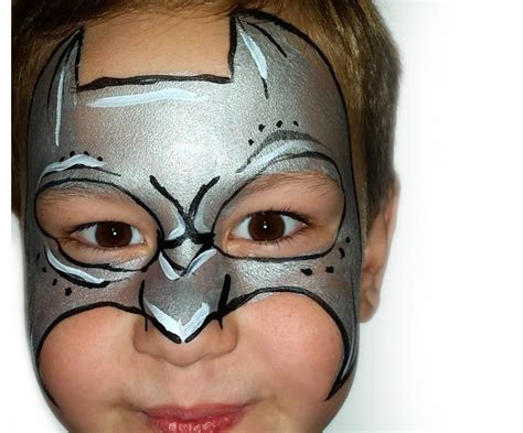 Batman Face Paint Mask