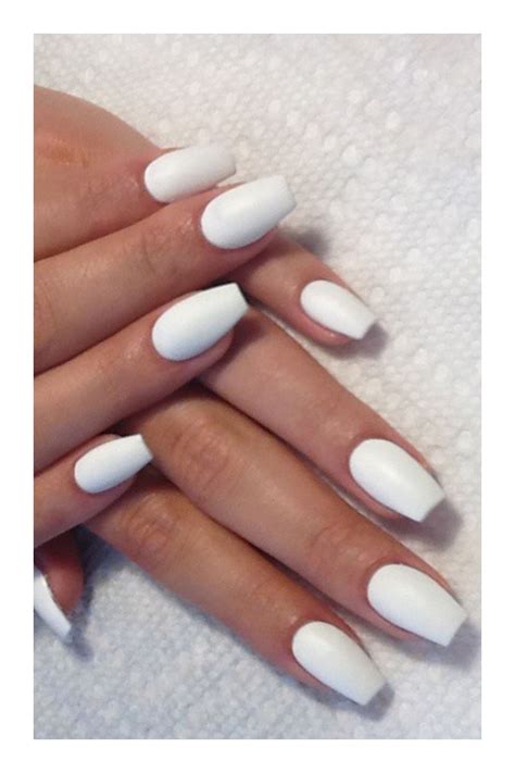 Color Uñas Acrilicas Blancas