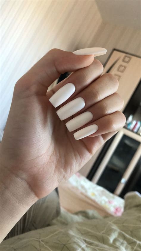 маникюр | Manicure, Nails, White manicure
