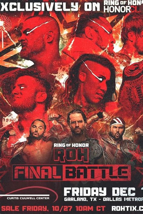 ROH: Final Battle (2023) - Posters — The Movie Database (TMDB)