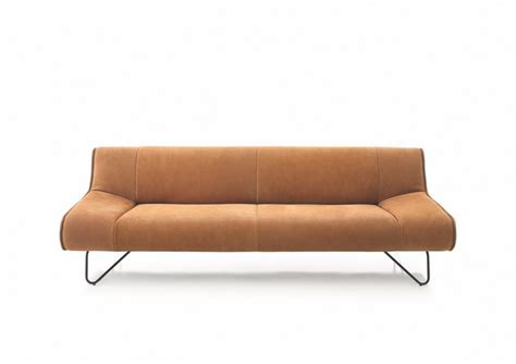 Canapé cuir design cuir nubuck BABY.LOO