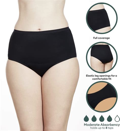 Speax by Thinx Hi-Waist Incontinence Underwear for Women - Leak Proof