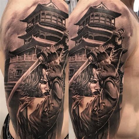 75+ Best Japanese Samurai Tattoo - Designs & Meanings (2019)