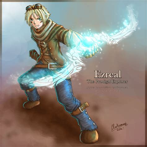 Ezreal Fan Art : leagueoflegends